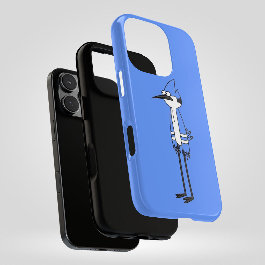 Regular Show Bold Blue Phone Case with Cartoon Design - Roe Creation