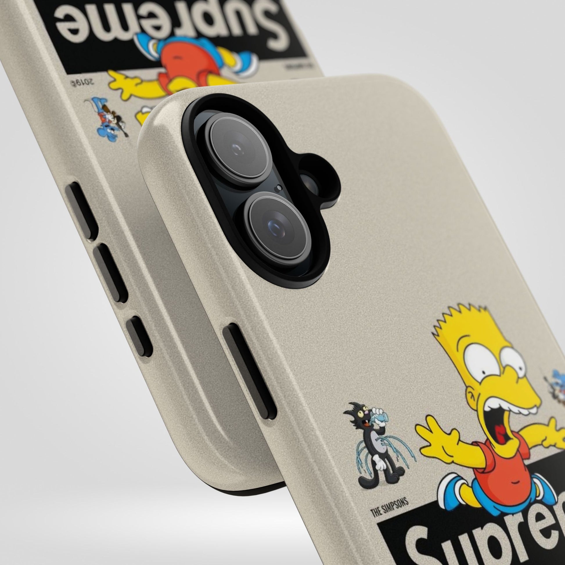 Supreme Bart Simpson iPhone Case - Tough Protection with Style - Roe Creation