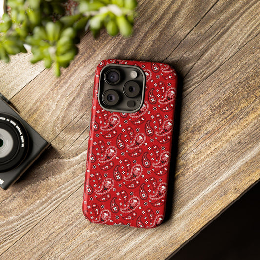Red Bohem, Oriental Tough Phone Cases for iPhone, Samsung, Trendy Accessories for Gifts, Unique Decor, Phone Covers - Roe Creation