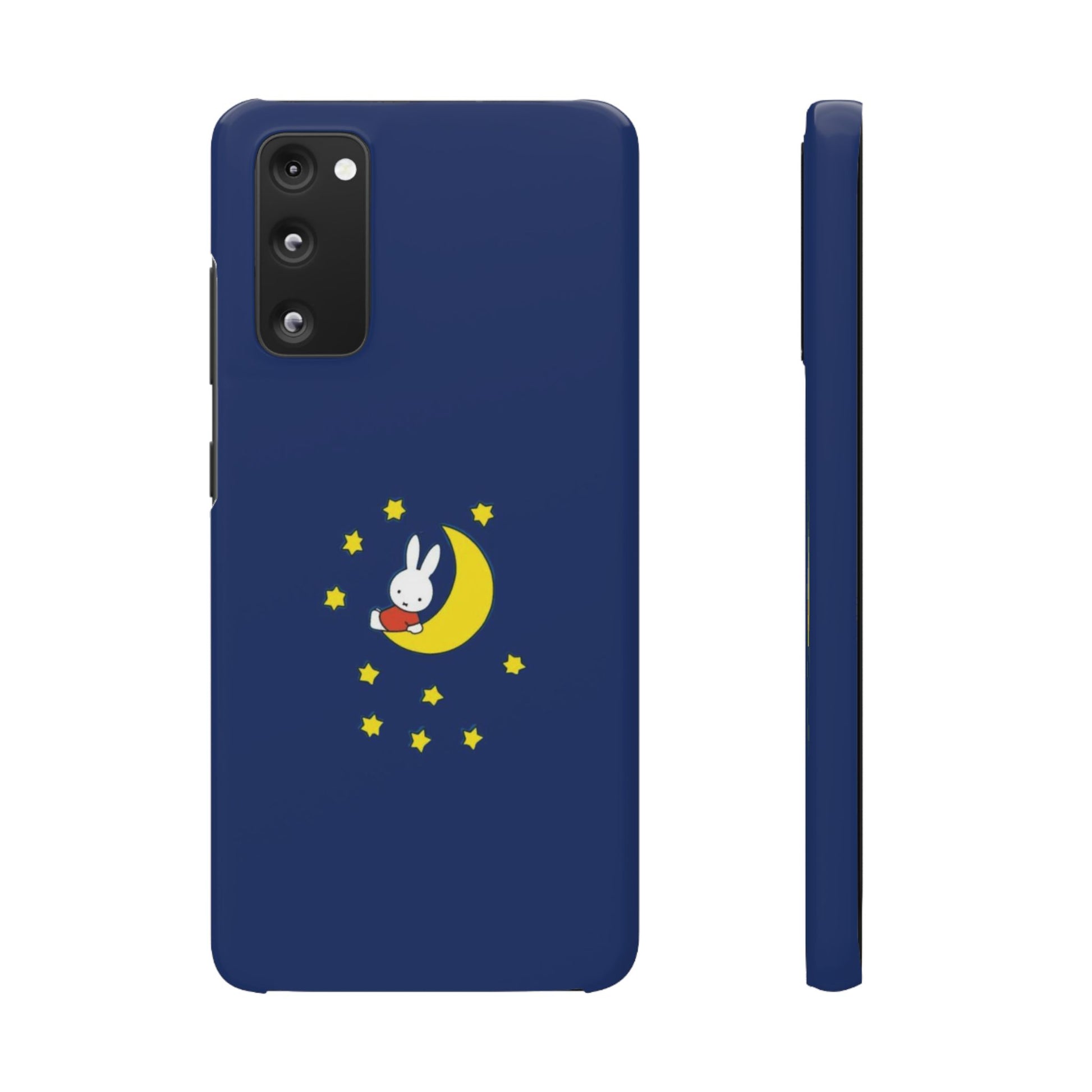 Miffy Phone Case, Moon Snap Case for Phone - Nighttime Design, iPhone, Samsung - Roe Creation