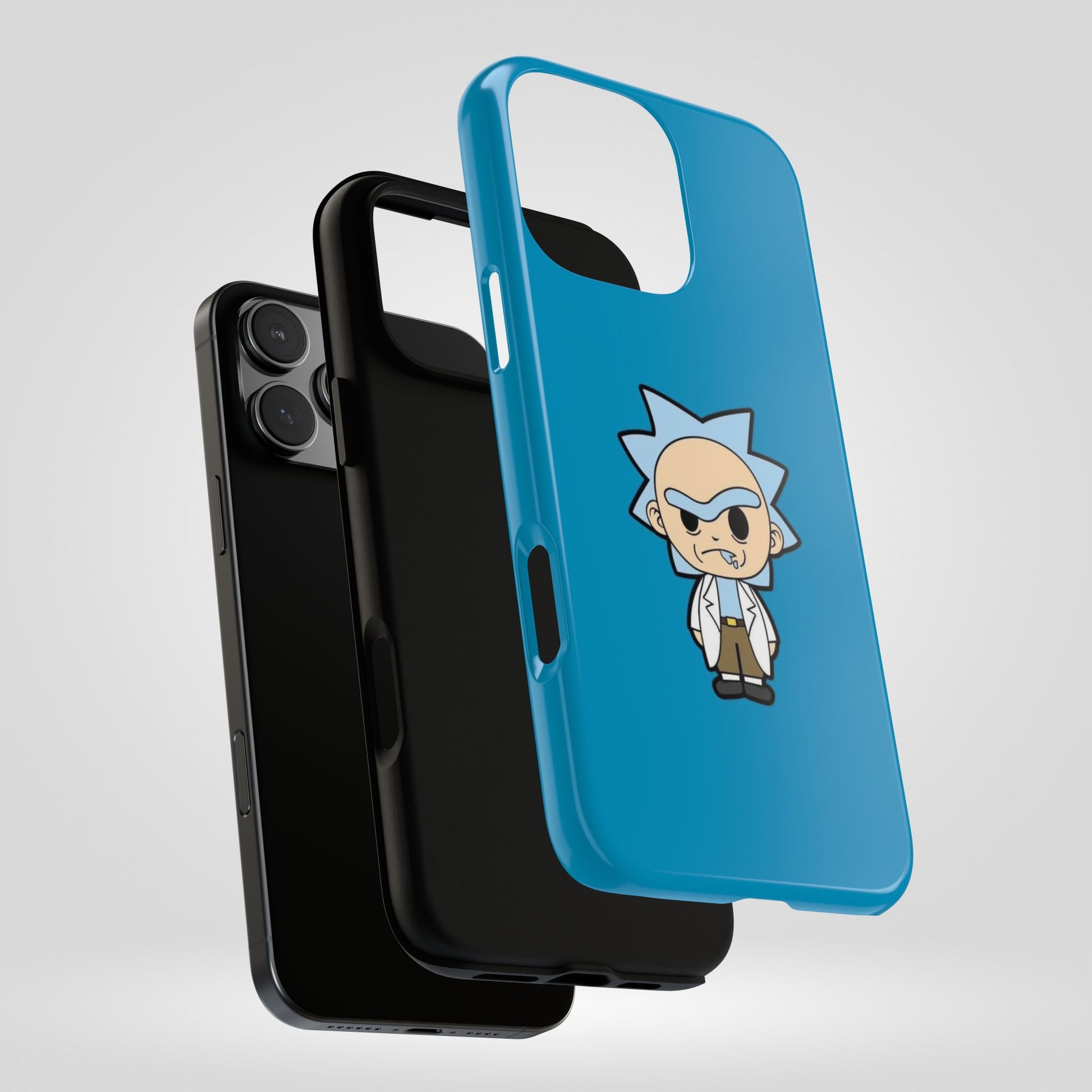 Rick and Morty Tough Phone Case - Fun Cartoon Design for Fans - Roe Creation
