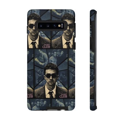 Fight Club Edward Norton Tough Phone Case - Edgy Design for Movie Fans