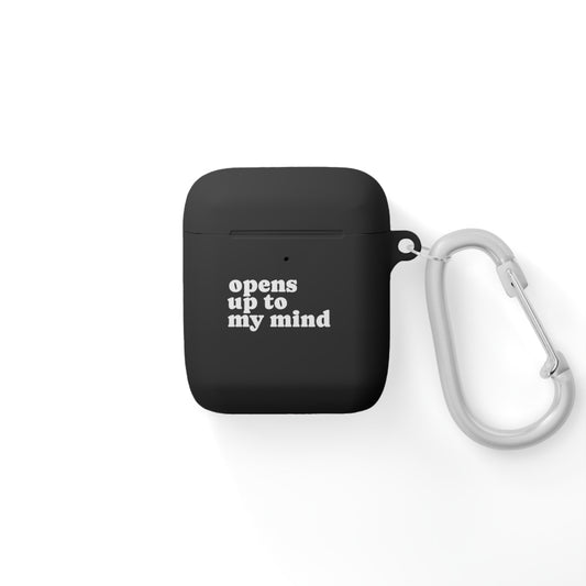 Stylish AirPods Case Cover - 'Opens Up to My Mind' - Roe Creation