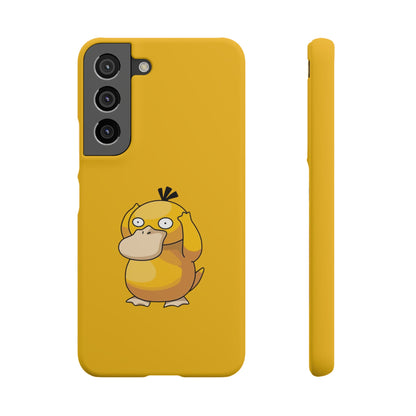 Psyduck Pokemon Snap Phone Cases, Yellow, Cartoon - iPhone, Samsung