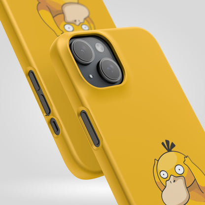 Psyduck Pokemon Snap Phone Cases, Yellow, Cartoon - iPhone, Samsung
