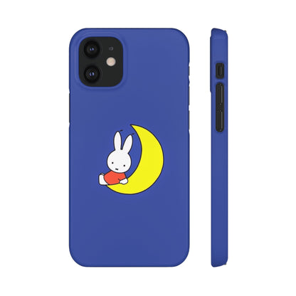 Miffy Phone Case, Moon Snap Case for Phones - iPhone, Samsung