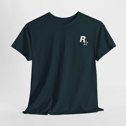 RockStar Games Minimal Unisex Heavy Cotton Tee - Roe Creation