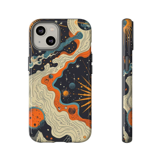 Vibrant Galaxy iPhone Case - Tough and Stylish for Cosmic Lovers