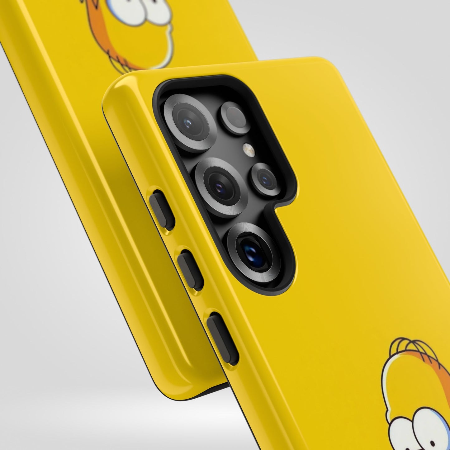 Homer Simpson Phone Case - iPhone, Samsung, Unique Protection for Fans, Cartoon Phone Cover, Gift for Simpsons Lovers, Durable Tough Case
