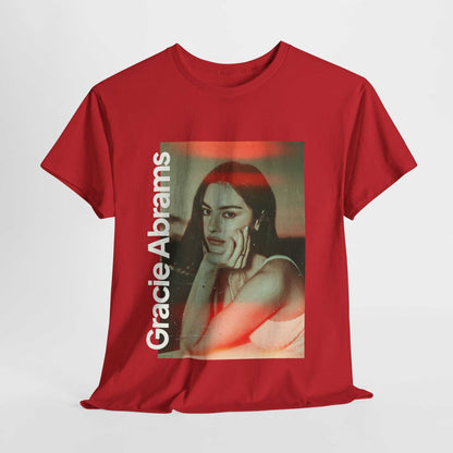 Gracie Abrams Graphic Unisex Heavy Cotton Tee - Retro Style T-Shirt for Music Lovers