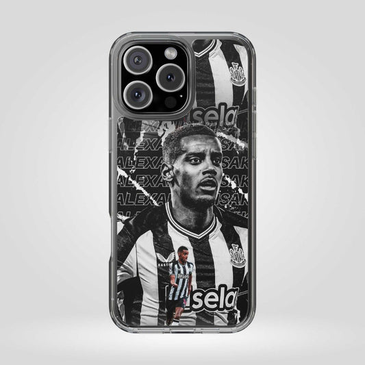 Alexander Isak Clear Phone Case | Custom Football Design | Perfect Gift for Fans | Unique Phone Cover | Personalized Relief.
