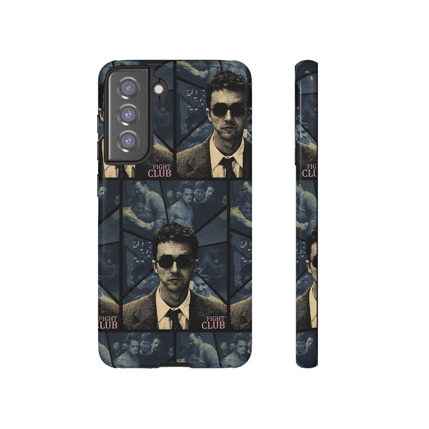 Fight Club Edward Norton Tough Phone Case - Edgy Design for Movie Fans