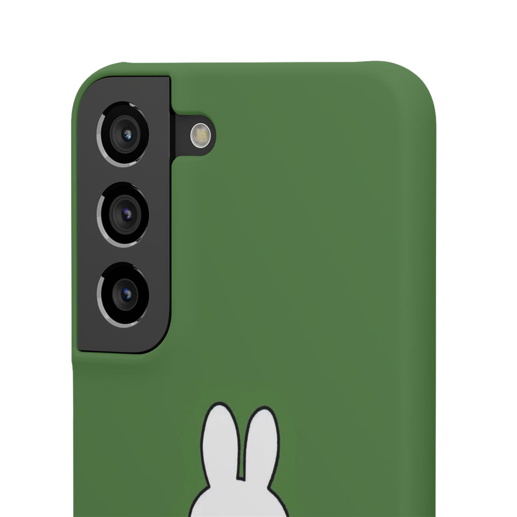 Miffy Phone Case, Snap Case, Green Miffy - iPhone, Samsung - Roe Creation