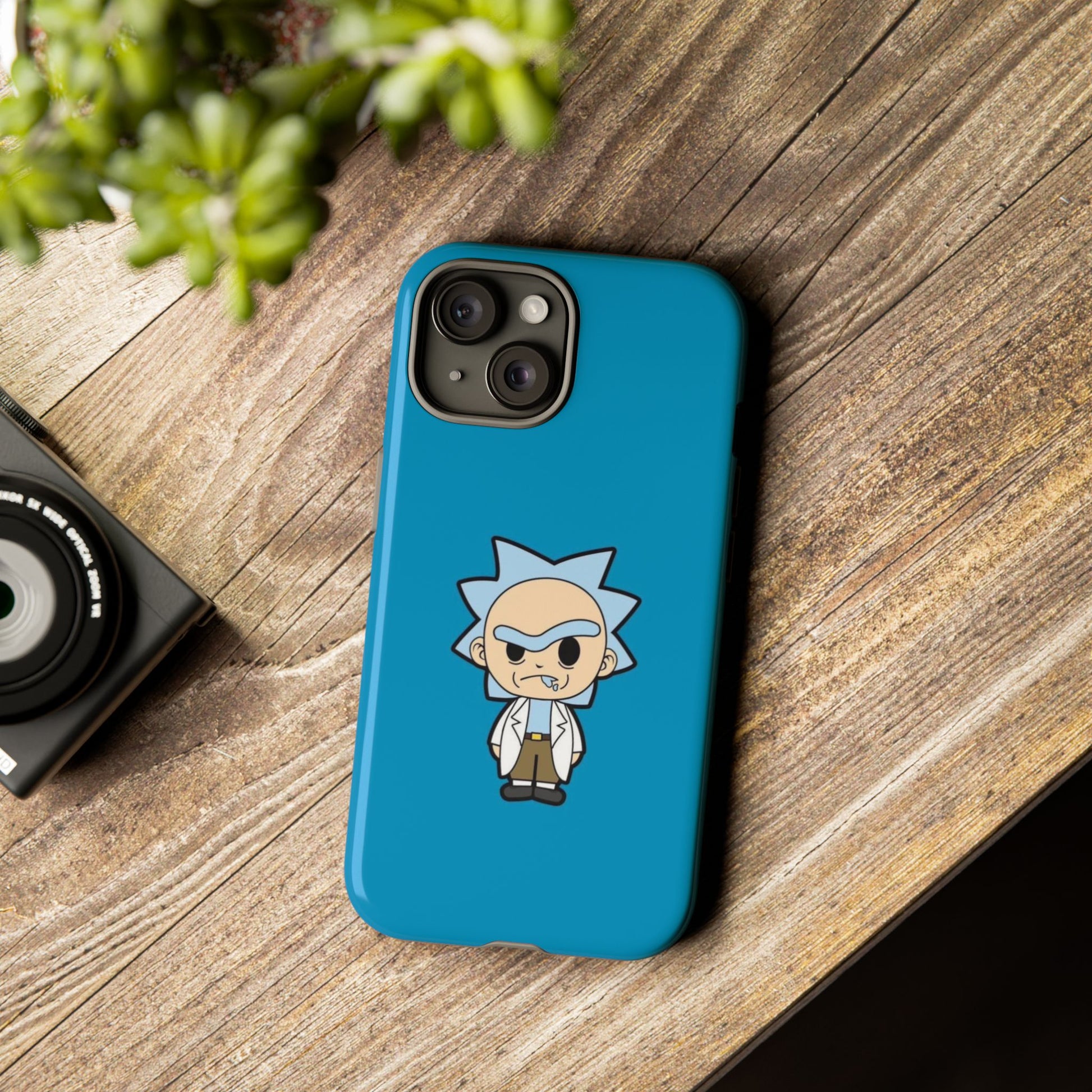 Rick and Morty Tough Phone Case - Fun Cartoon Design for Fans - Roe Creation