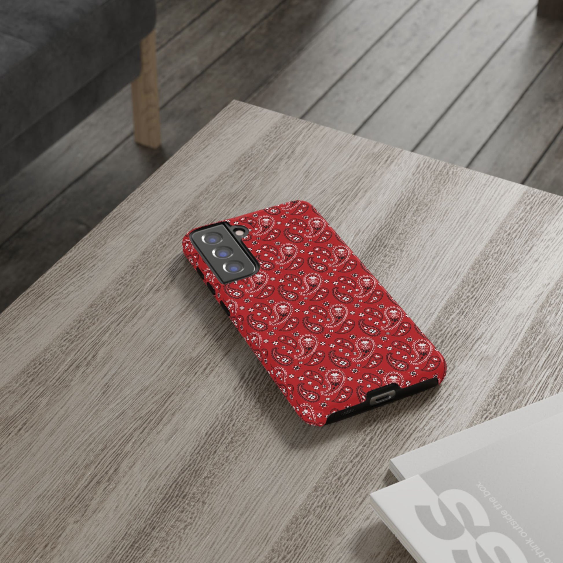 Red Bohem, Oriental Tough Phone Cases for iPhone, Samsung, Trendy Accessories for Gifts, Unique Decor, Phone Covers - Roe Creation
