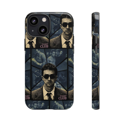 Fight Club Edward Norton Tough Phone Case - Edgy Design for Movie Fans