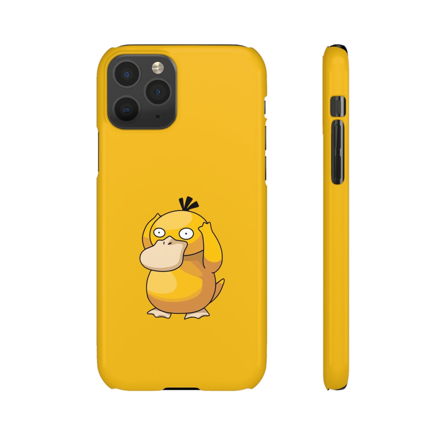Psyduck Pokemon Snap Phone Cases, Yellow, Cartoon - iPhone, Samsung