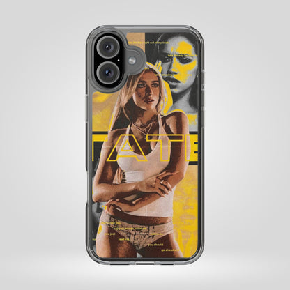 Funky Graphic Clear iPhone & Samsung Case - Stylish Protection for Trendsetters