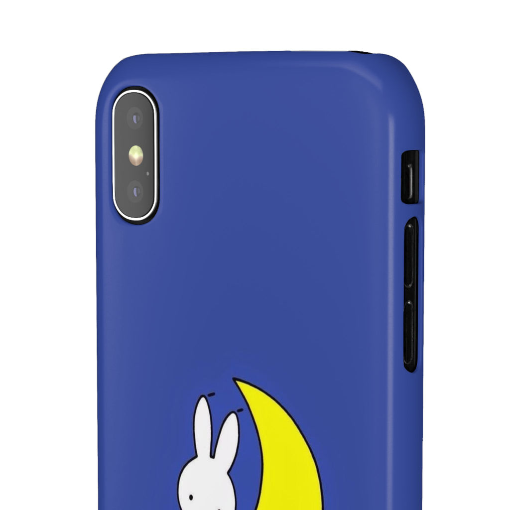 Miffy Phone Case, Moon Snap Case for Phones - iPhone, Samsung - Roe Creation