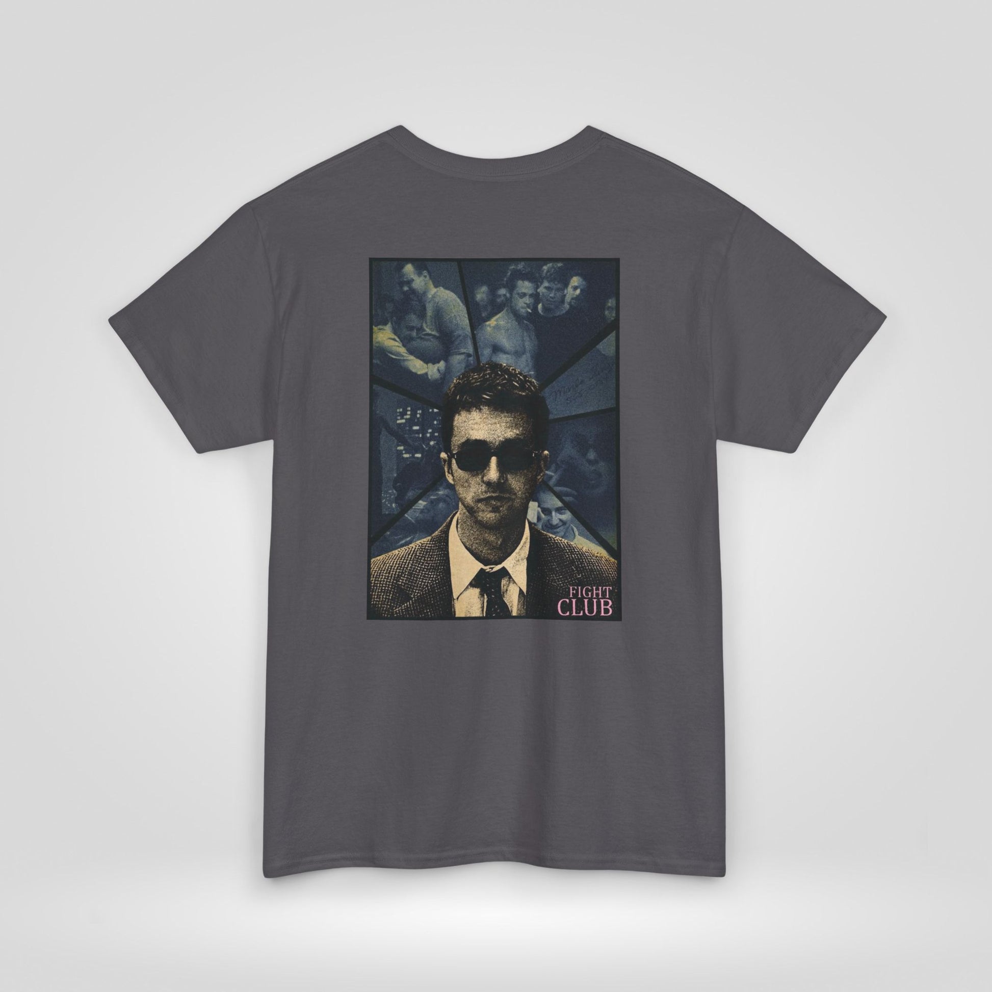 Fight Club Edward Norton Unisex Heavy Cotton Tee - Retro Movie Graphic Shirt - Roe Creation