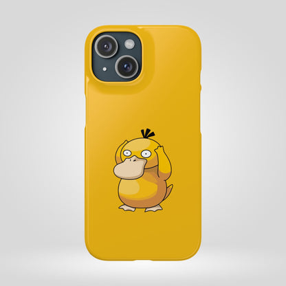 Psyduck Pokemon Snap Phone Cases, Yellow, Cartoon - iPhone, Samsung