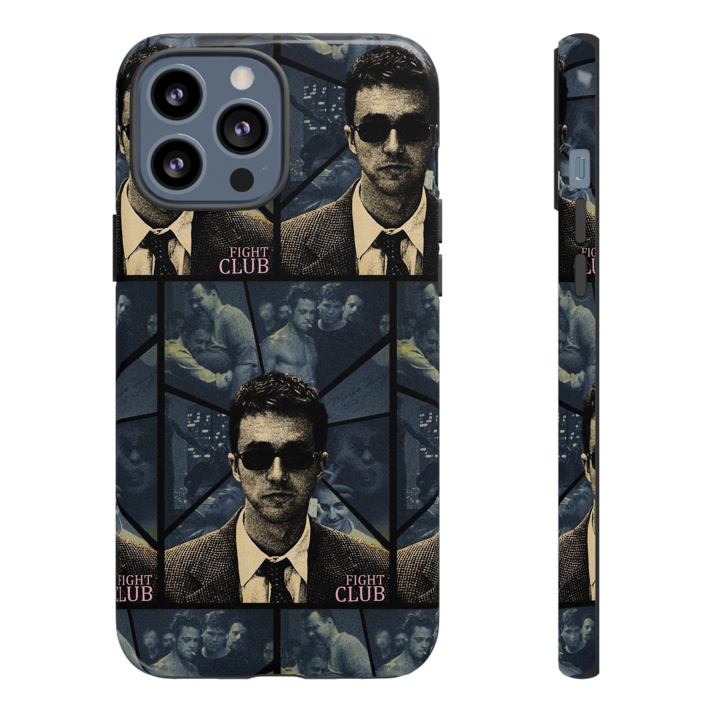Fight Club Edward Norton Tough Phone Case - Edgy Design for Movie Fans