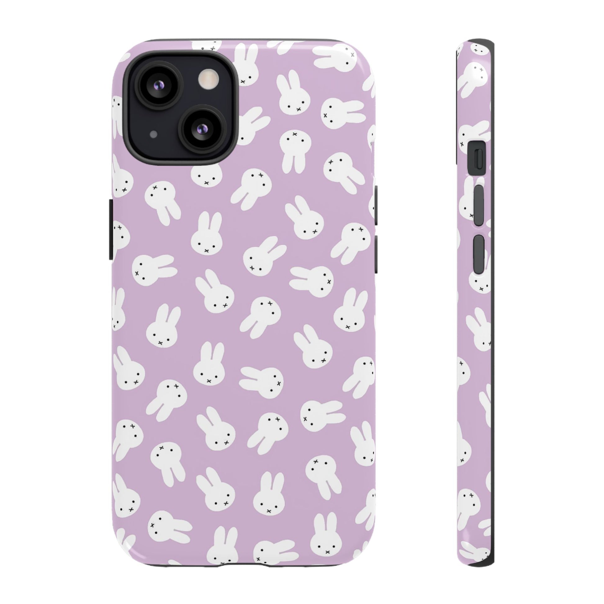 Cute Miffy Lilac Phone Case - Tough Cases for Miffy Lovers, iPhone, Samsung - Roe Creation