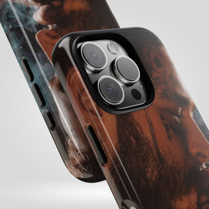 Post Malone Tough Cases for Fans - Artistic Phone Case with Smoky Vibe