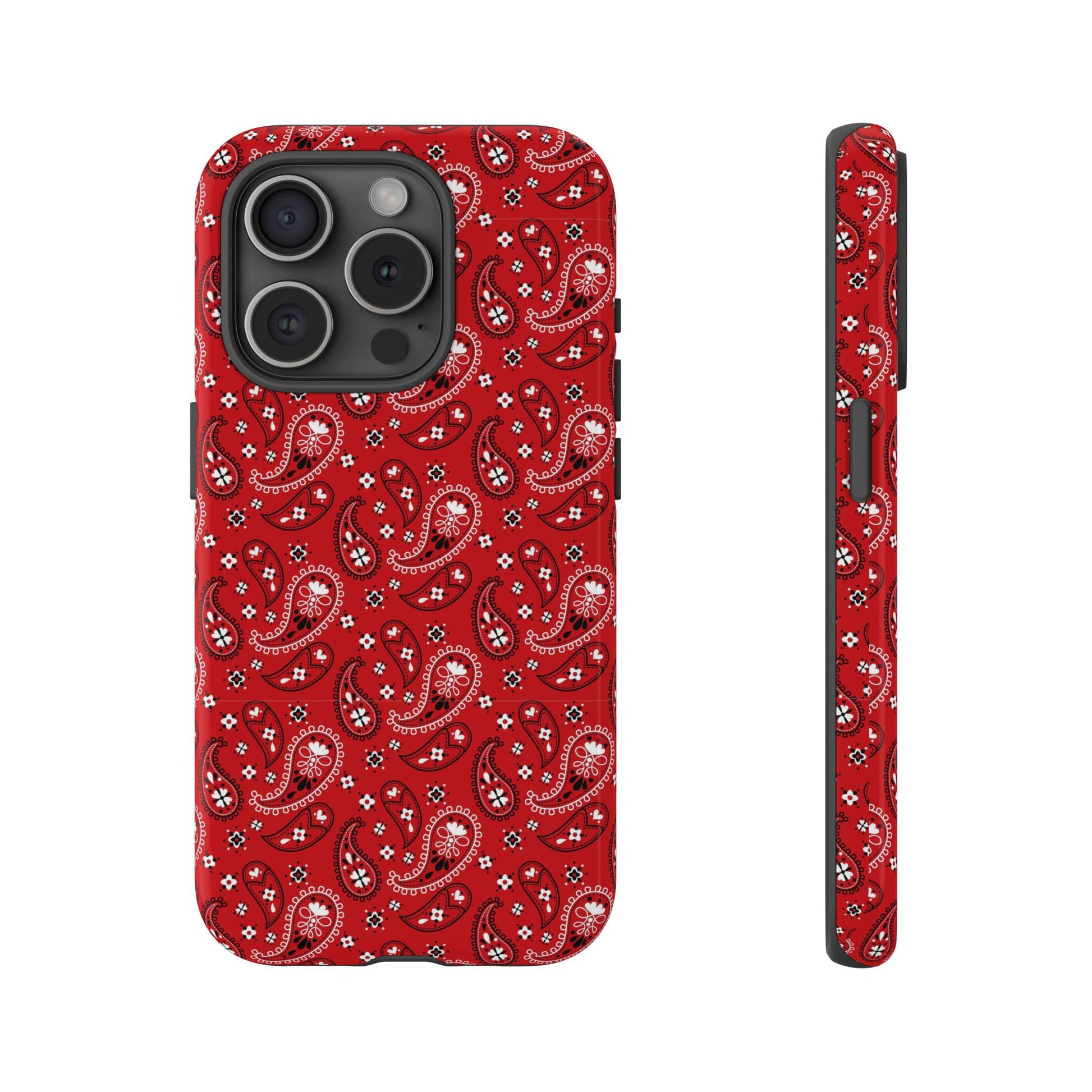 Red Bohem, Oriental Tough Phone Cases for iPhone, Samsung, Trendy Accessories for Gifts, Unique Decor, Phone Covers - Roe Creation