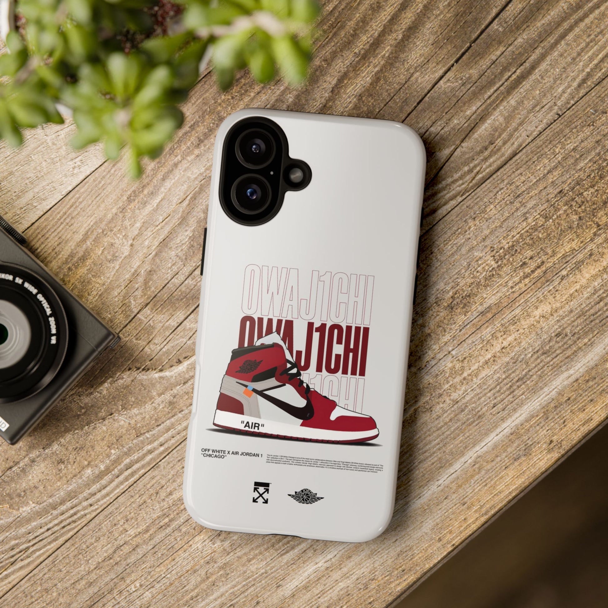Stylish Tough iPhone Case with Air Jordan Design - Perfect for Sneakerheads - Roe Creation
