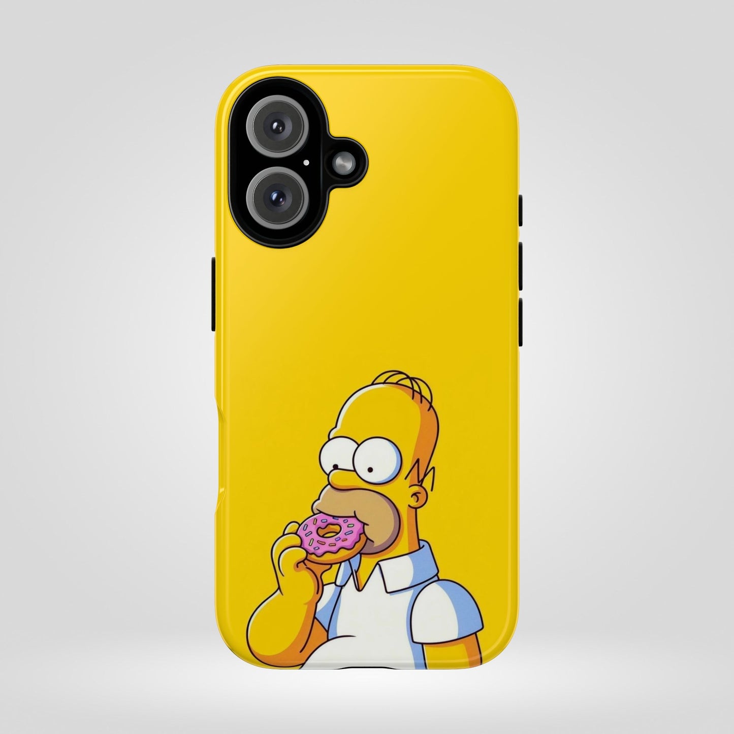 Homer Simpson Phone Case - iPhone, Samsung, Unique Protection for Fans, Cartoon Phone Cover, Gift for Simpsons Lovers, Durable Tough Case