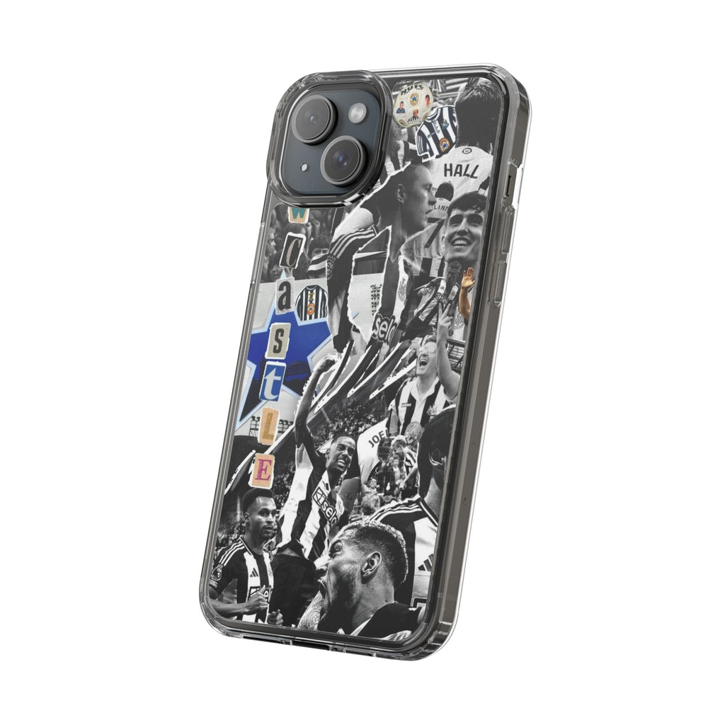 Newcastle United Clear iPhone Case - Fan Merchandise for Sports Enthusiasts - Roe Creation