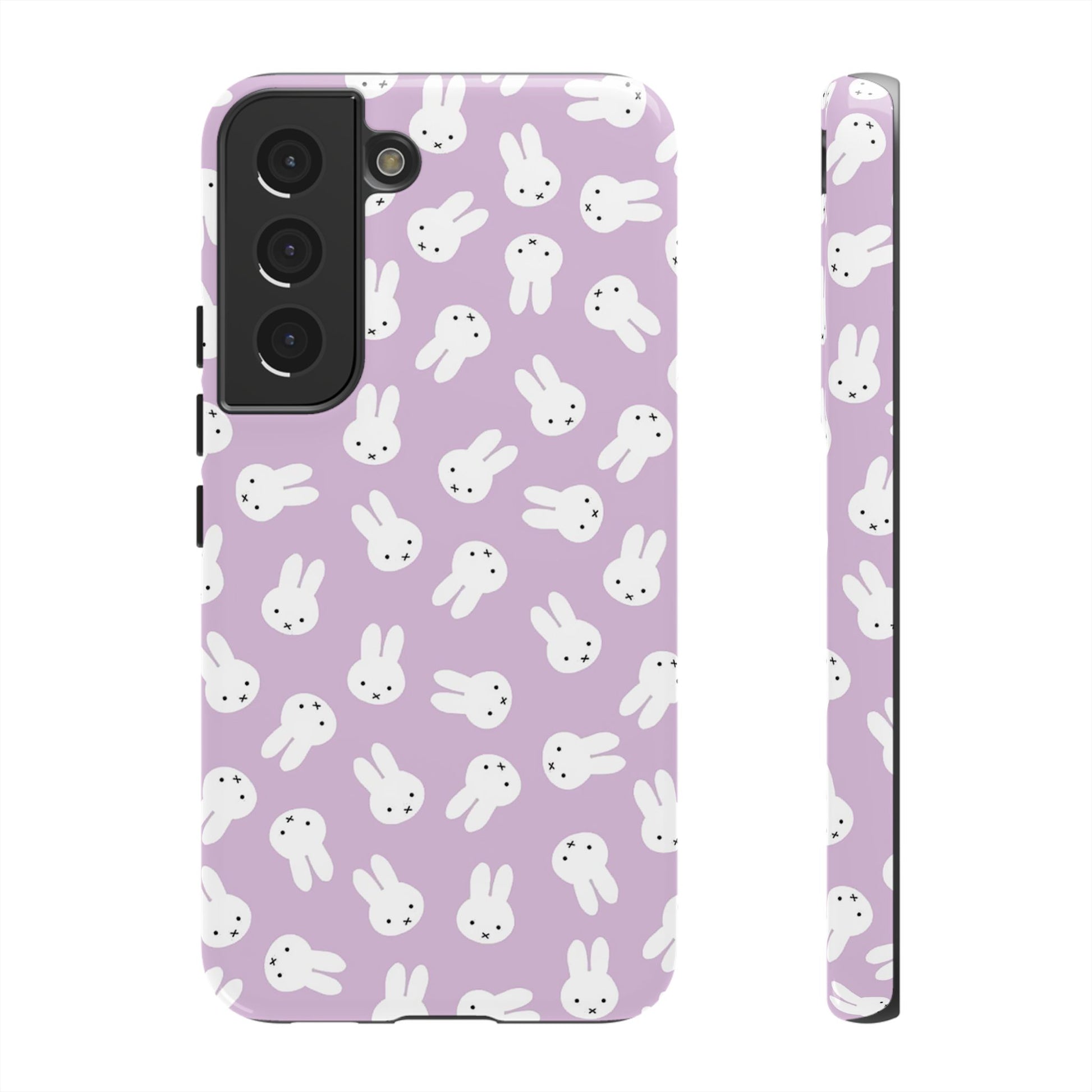 Cute Miffy Lilac Phone Case - Tough Cases for Miffy Lovers, iPhone, Samsung - Roe Creation