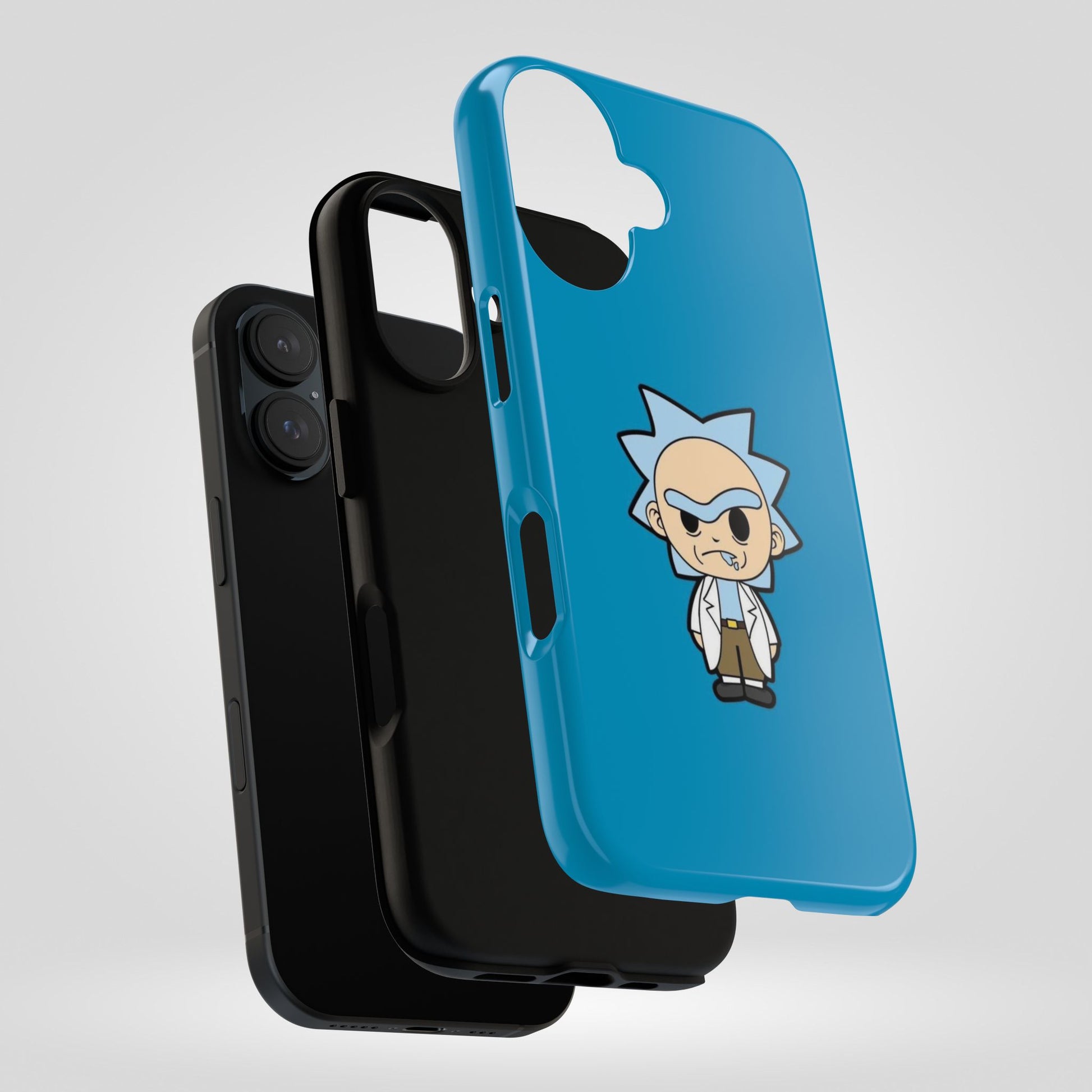 Rick and Morty Tough Phone Case - Fun Cartoon Design for Fans - Roe Creation
