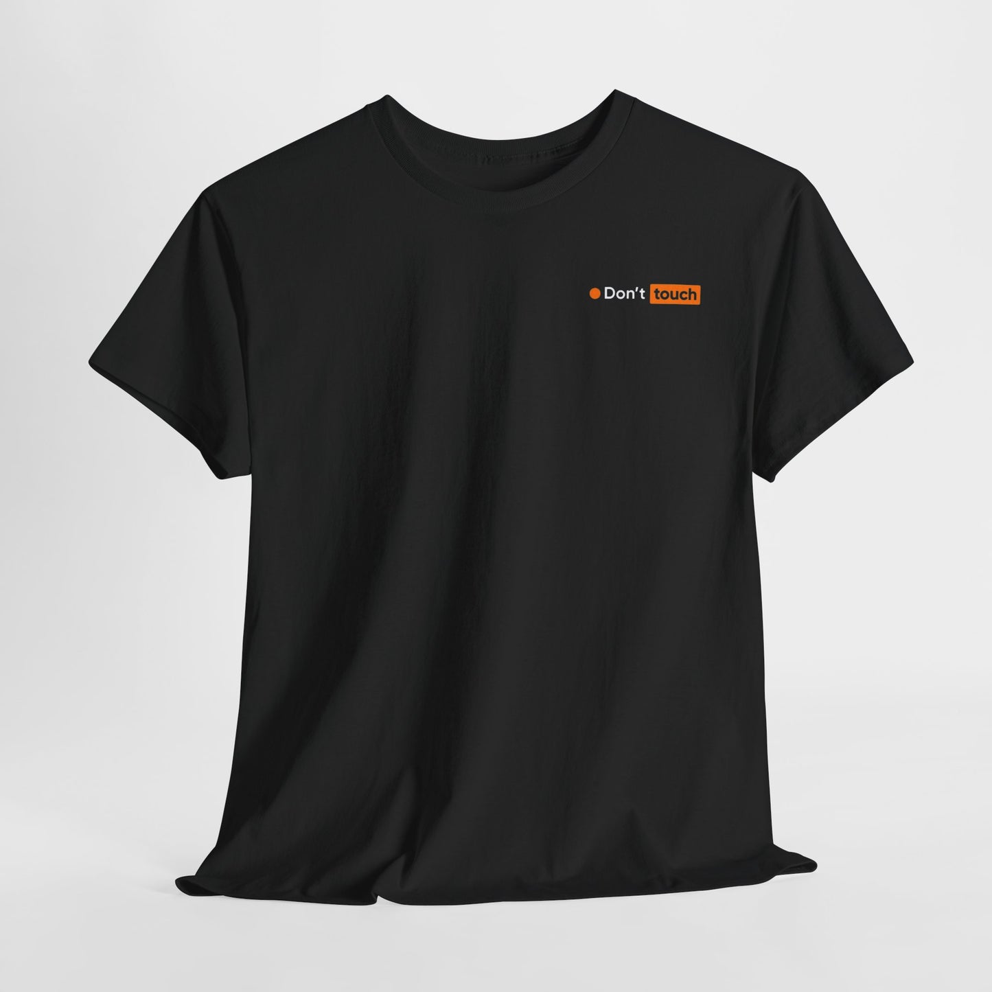P*rn Hub Minimalist Unisex Heavy Cotton Tee - Touch Design - Roe Creation
