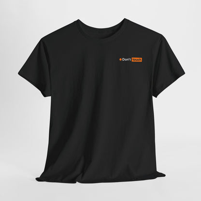 P*rn Hub Minimalist Unisex Heavy Cotton Tee - Touch Design - Roe Creation