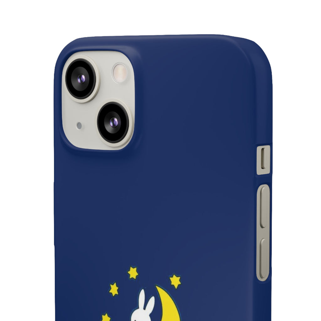 Miffy Phone Case, Moon Snap Case for Phone - Nighttime Design, iPhone, Samsung - Roe Creation