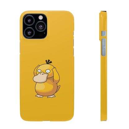 Psyduck Pokemon Snap Phone Cases, Yellow, Cartoon - iPhone, Samsung