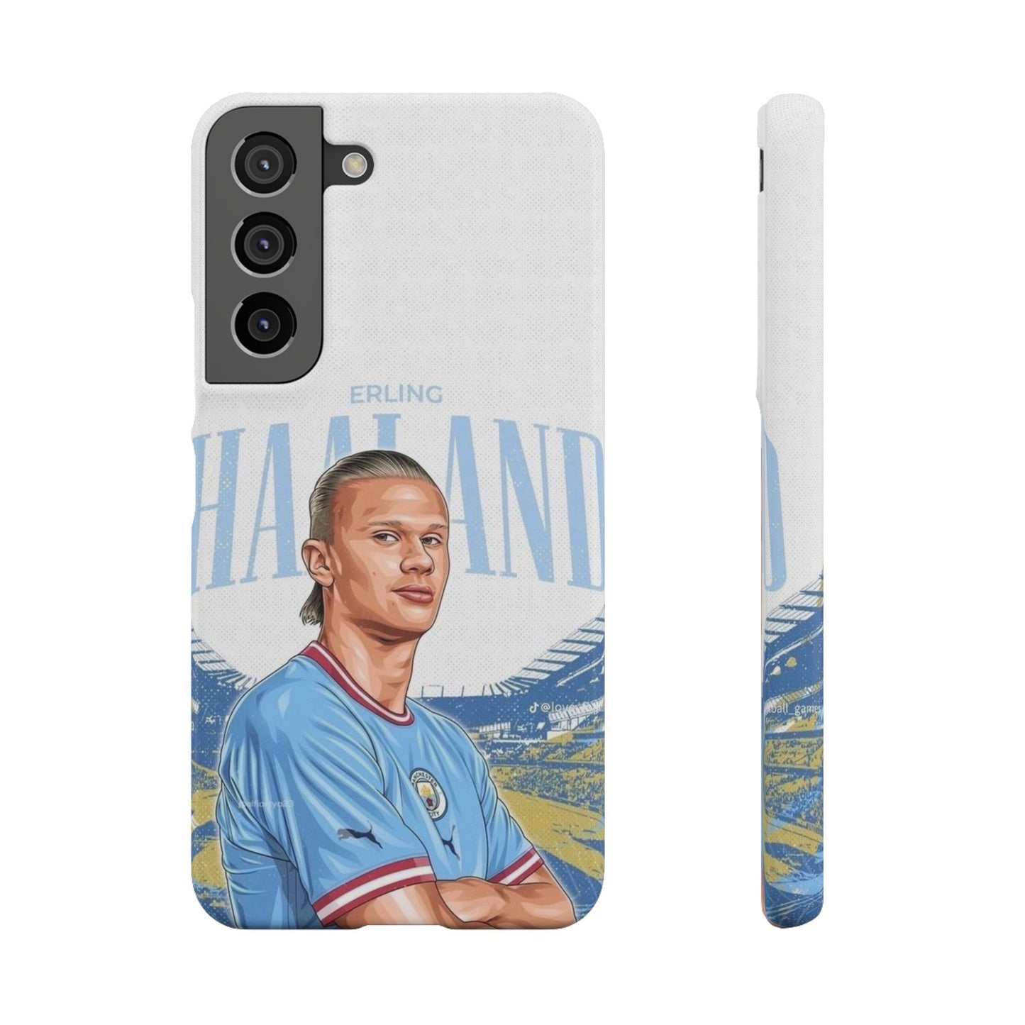 Erling Haaland Snap Case | Personalized Phone Case for Manchester City Fans