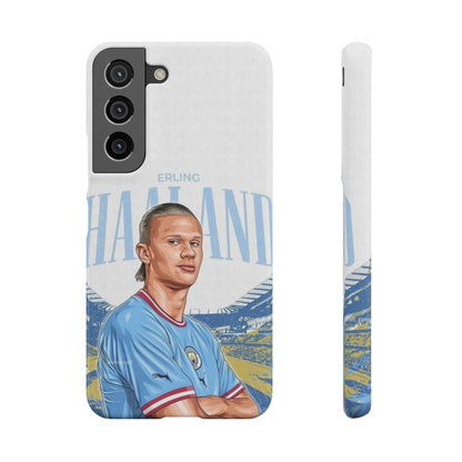 Erling Haaland Snap Case | Personalized Phone Case for Manchester City Fans