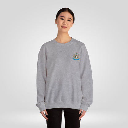 Newcastle United Logo Minimal Unisex Crewneck Sweatshirt - Roe Creation