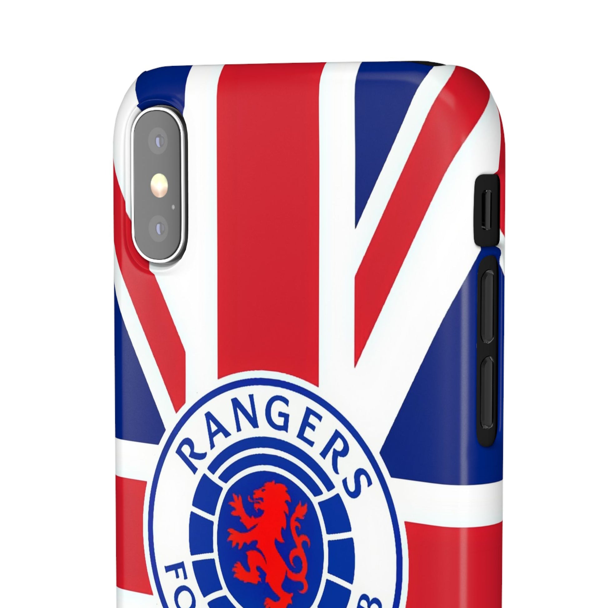 Rangers Football Club Snap Case - UK Flag Design - Roe Creation