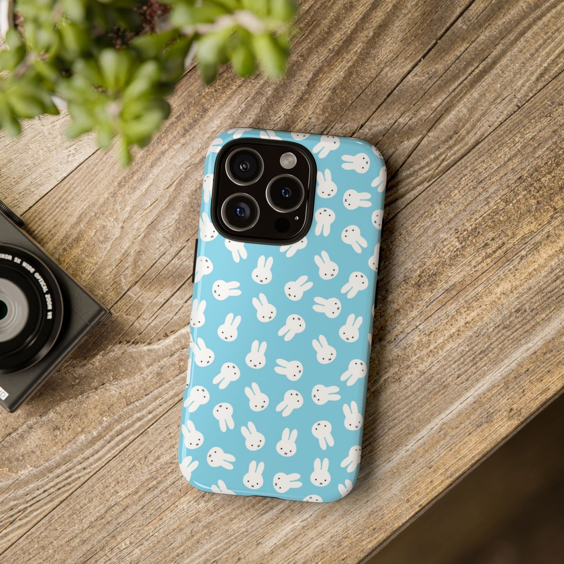 Cute Miffy Pattern Tough Phone Case for Miffy Lovers, iPhone, Samsung - Roe Creation