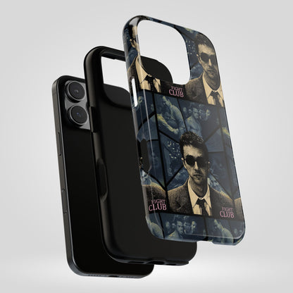 Fight Club Edward Norton Tough Phone Case - Edgy Design for Movie Fans