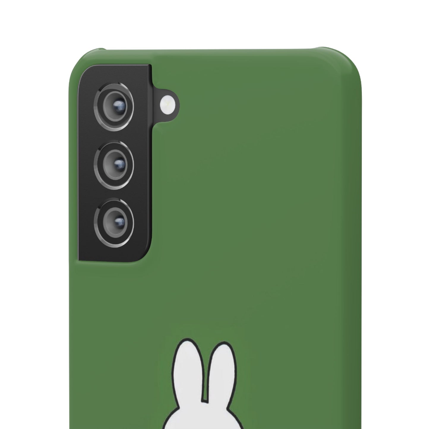 Miffy Phone Case, Snap Case, Green Miffy - iPhone, Samsung