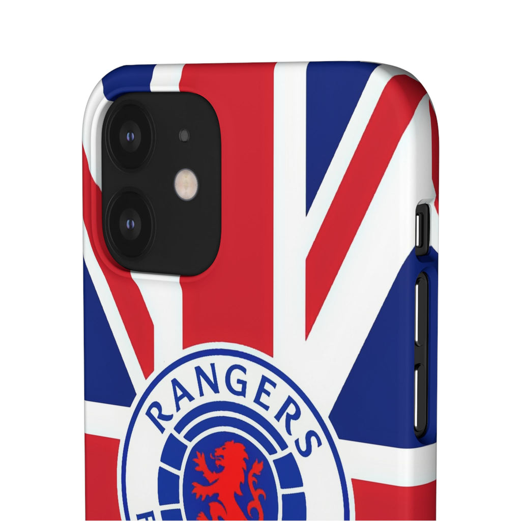 Rangers Football Club Snap Case - UK Flag Design - Roe Creation