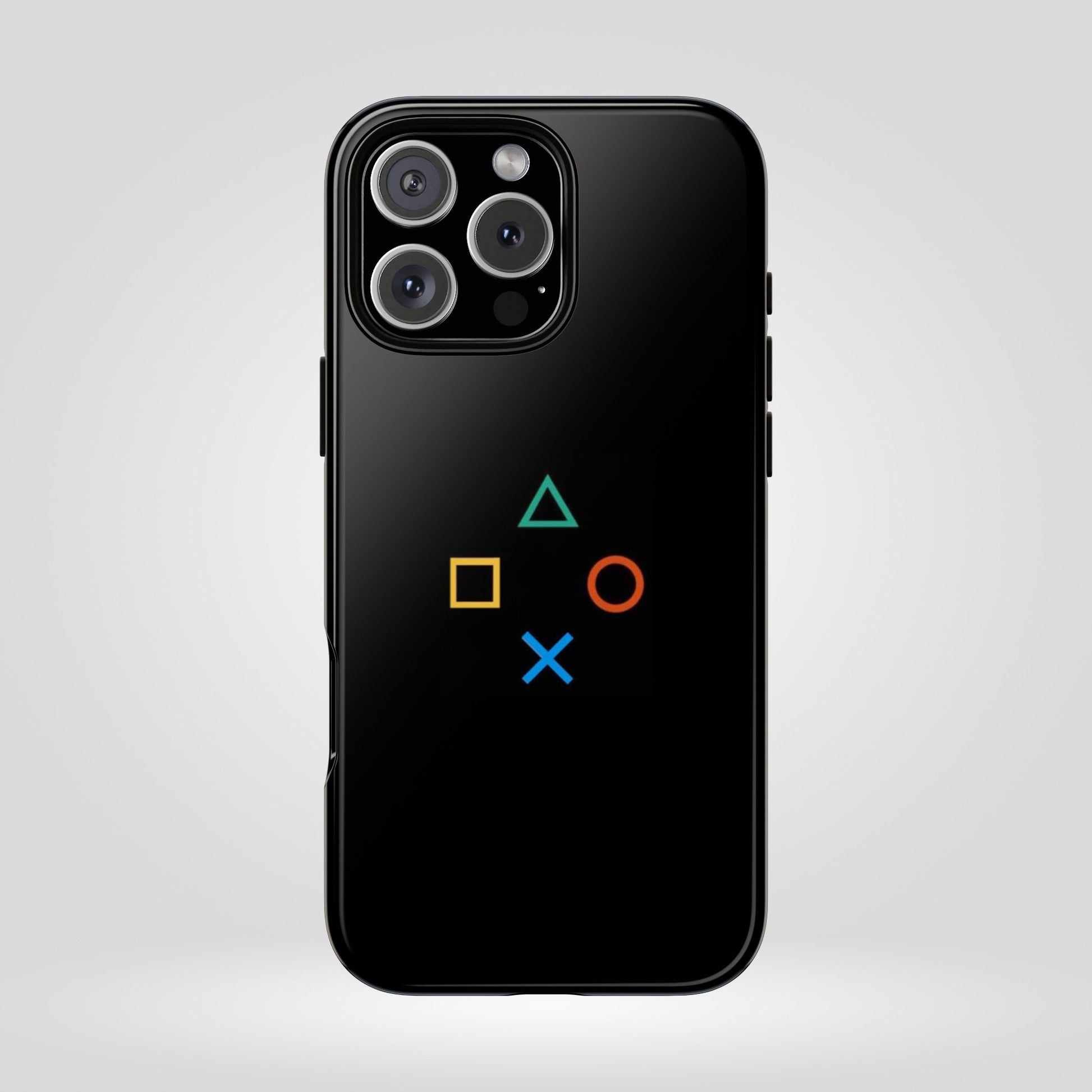 PlayStation Symbol Minimal Tough Case for iPhone - Gamer Accessories - Roe Creation