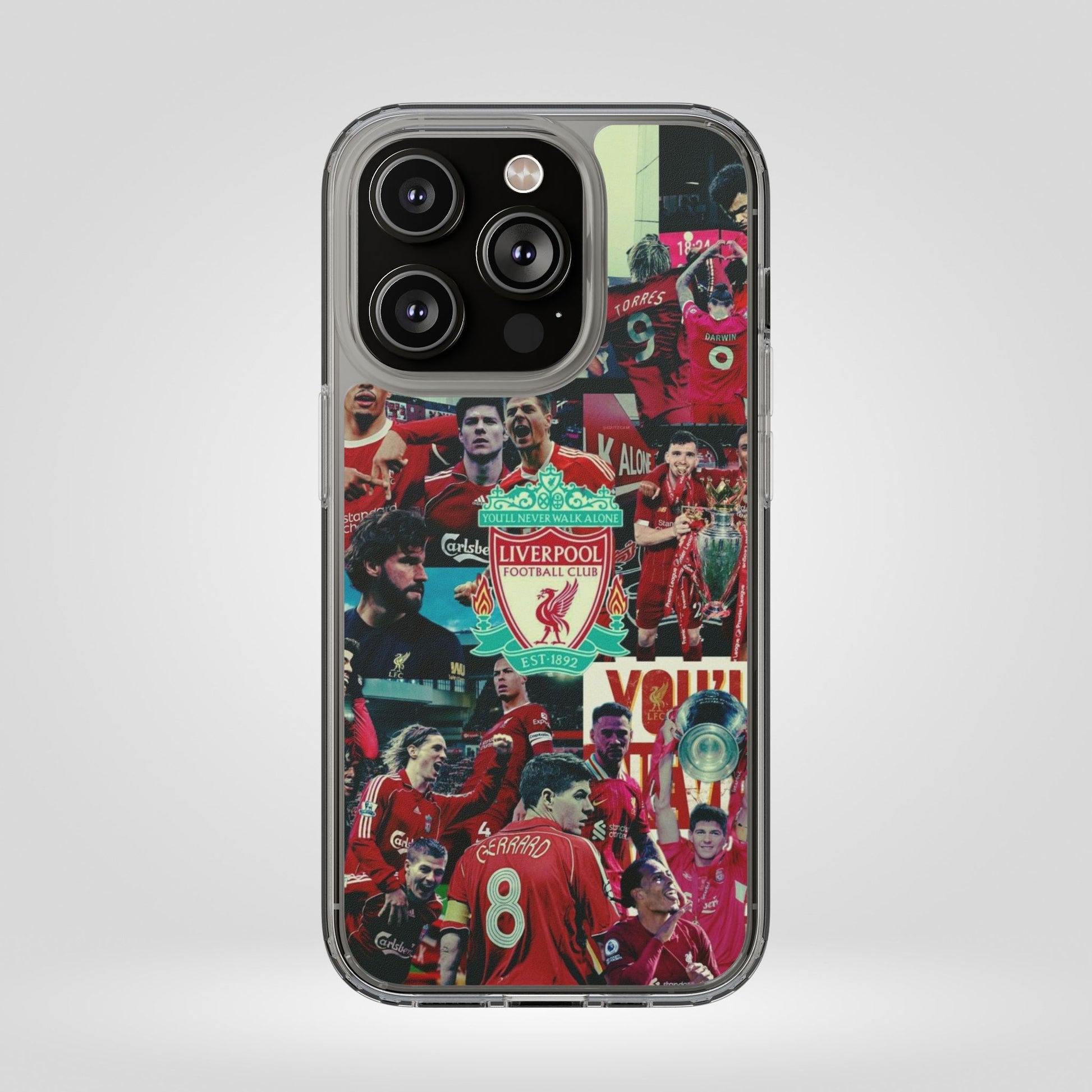 Liverpool Clear Phone Case - iPhone, Samsung, Perfect for Liverpool Fans - Roe Creation