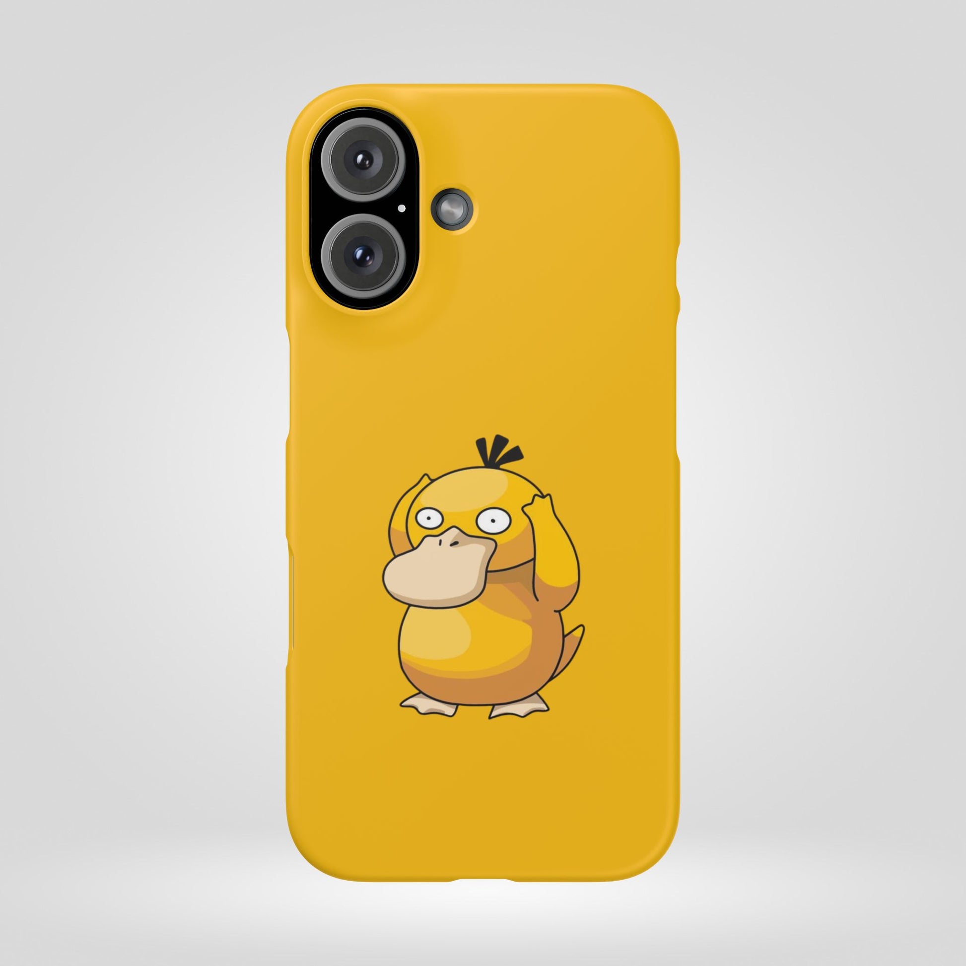 Psyduck Pokemon Snap Phone Cases, Yellow, Cartoon - iPhone, Samsung - Roe Creation