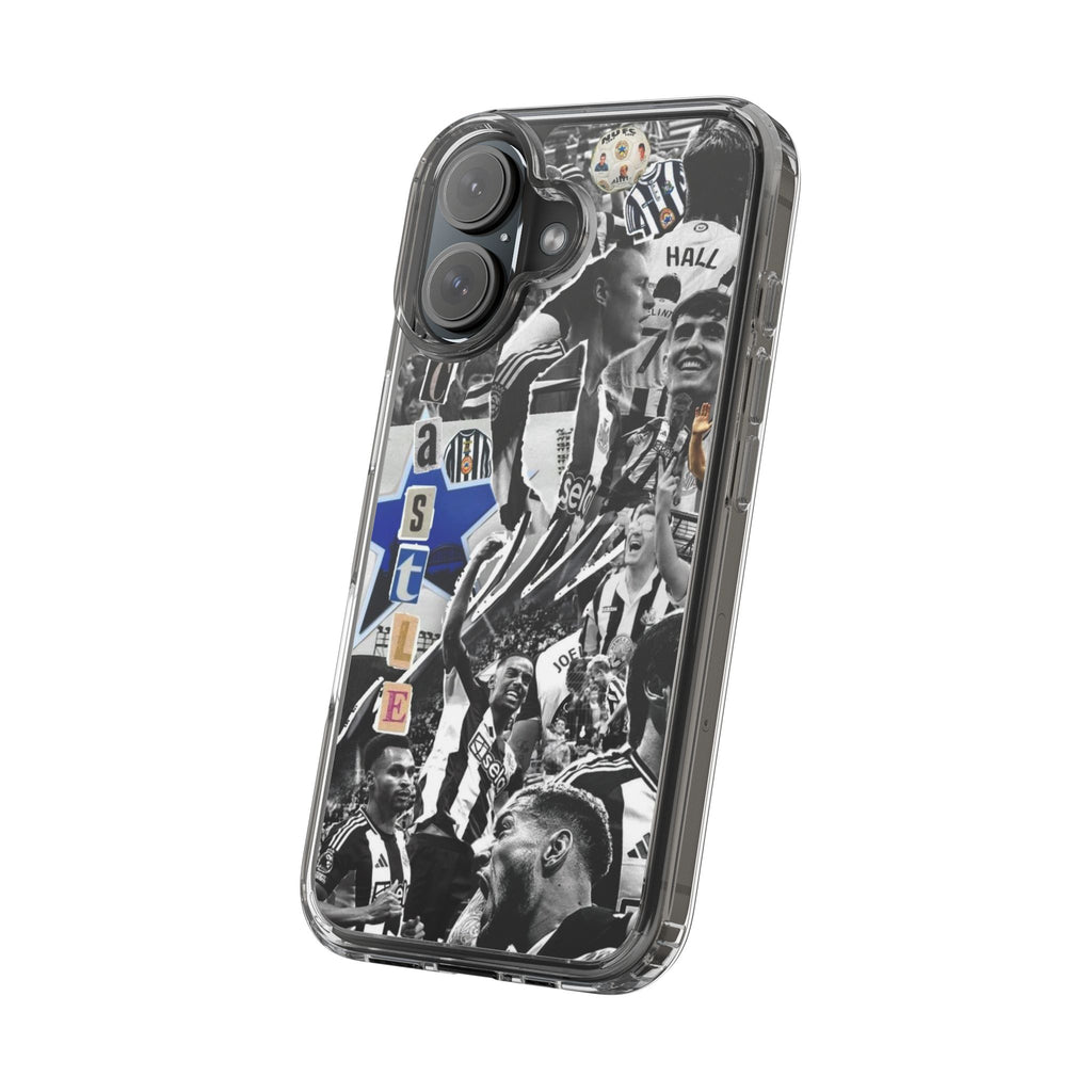 Newcastle United Clear iPhone Case - Fan Merchandise for Sports Enthusiasts - Roe Creation